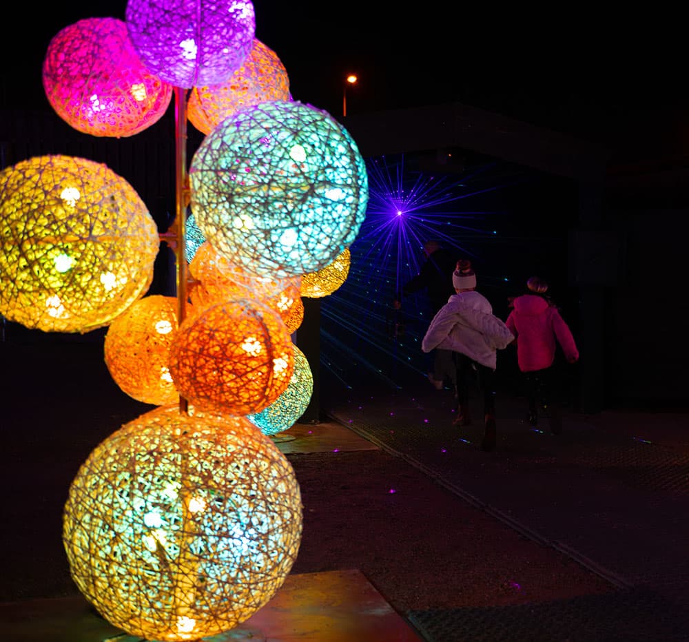 Geburtstag im Lichterpark