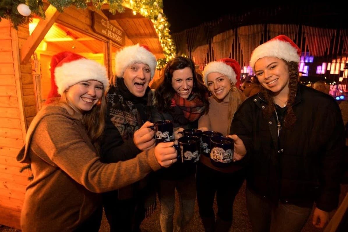 Weihnachtsfeier im Lichterglanz